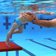 Pull-ups tend to be leakier than snap options, but FINIS’s are comfortable, stretchy, and as long as you buy the right size, should hold everything inside that they’re designed to.